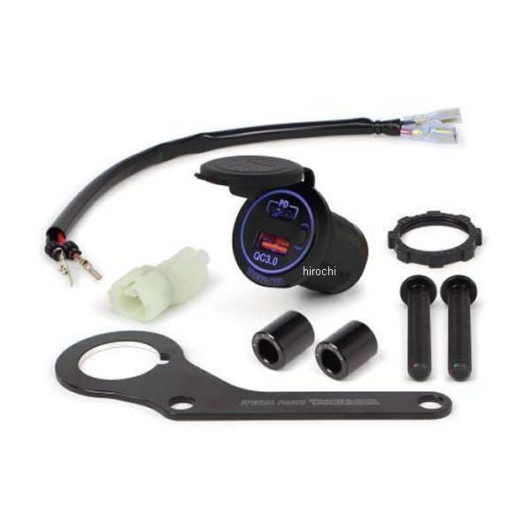 SP武川 USBチャージャーシガータイプステーセット モンキー125/ダックス125 05-13-0004 HD店