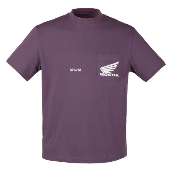 【メーカー在庫あり】 ホンダ純正 Wing Color T-shirt パープル Lサイズ 0SYEZ-75E-PL HD店