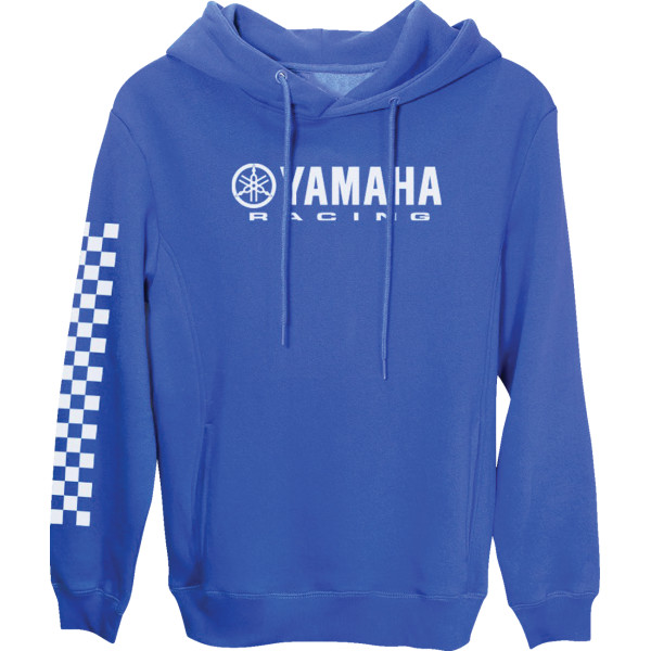 【USA在庫あり】 USヤマハ アパレル HOODY YAMAHA RACING BLUE LG 3050-7273 HD店