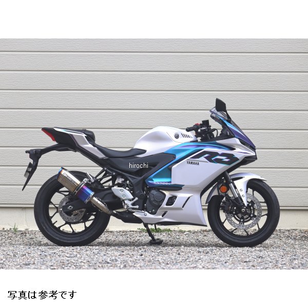 ダブルアールズ WR'S スリップオン SS-OVAL JMCA認証品 焼き色チタンタイプ 25年- YZF-R3 MT-03 SB2320JM HD店