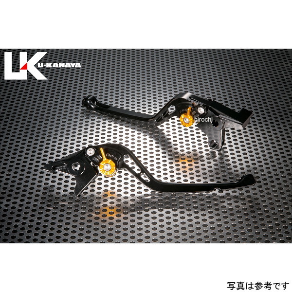 ユーカナヤ U-KANAYA アルミビレットレバーセット GP ロング 24年以降 スピード400 ブラック TR024-153-0501 HD店
