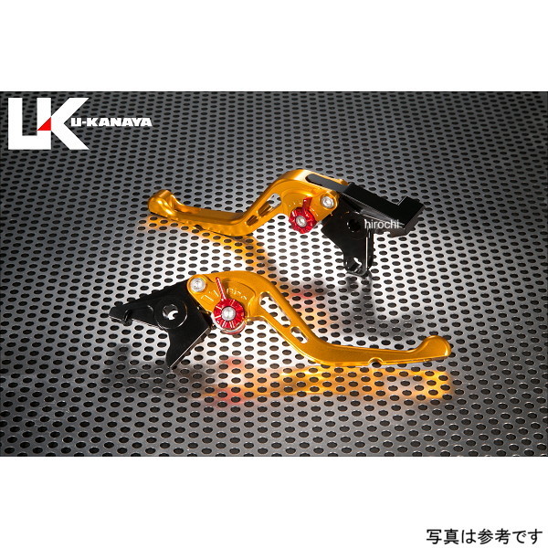 ユーカナヤ U-KANAYA アルミビレットレバーセット GP ショート 24年以降 スピード400 ゴールド TR024-153-0602 HD店