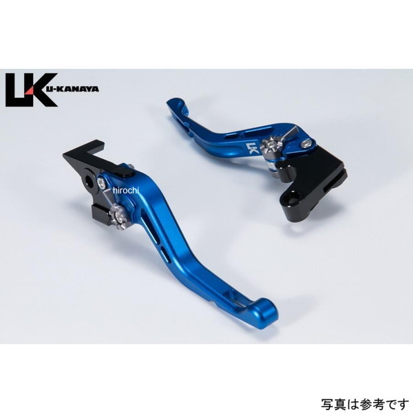 ユーカナヤ U-KANAYA アルミビレットレバーセット ツヤ無 GP ショート 24年以降 スピード400 マットブルー TR024-153-0614 HD店