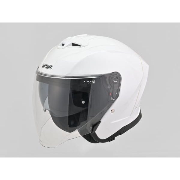 【メーカー在庫あり】 デイトナ バイク ヘルメット ジェット SG規格 高強度ABS DN-006SJ ホワイト Sサイズ(55-56cm) 61073 HD店