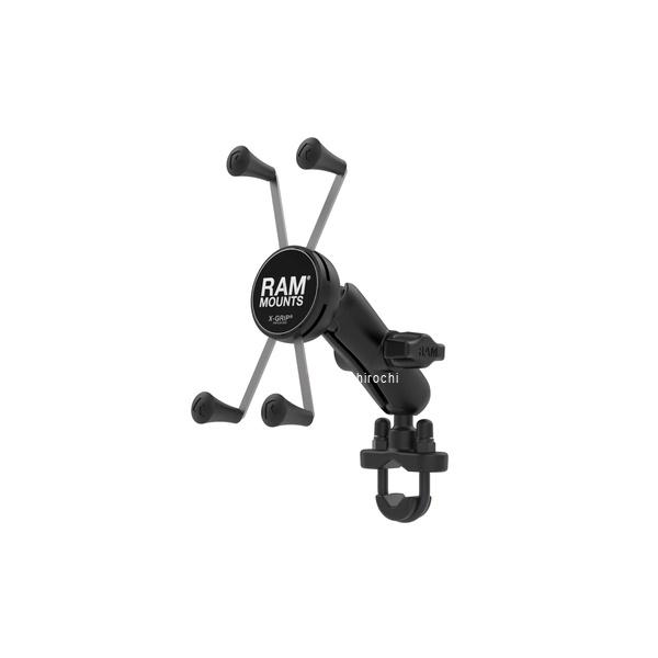 【メーカー在庫あり】 ラムマウント RAM MOUNT Xグリップ&U字ハンドルバークランプ ファブレット用 テザー付 黒 RAM-B-149Z-UN10U HD店｜ヒロチー商事 ハーレー 店