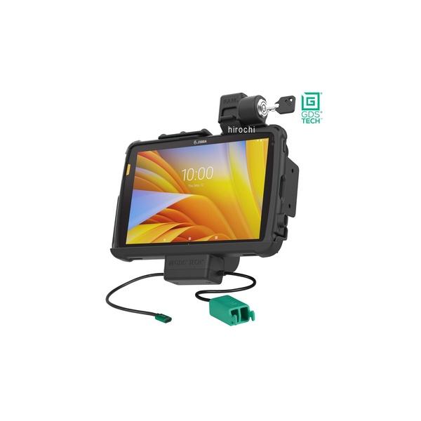 ラムマウント RAM Mounts GDSパワードック Intelliskin付きZebra ET4x10in専用 ロック付き ボール無し RAM-GDS-DOCKL-ZE21PD2U HD店