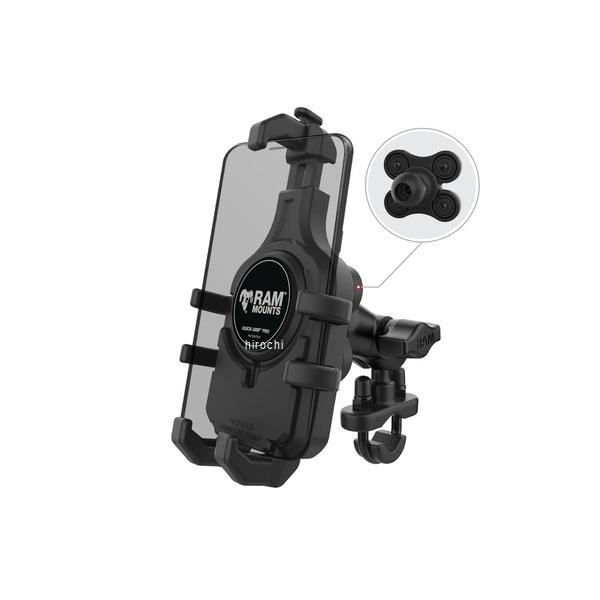 【メーカー在庫あり】 ラムマウント RAM MOUNT クイックグリッププロ クレイドルホルダー M ＆U字クランプベースセット ショートアーム RAM-B-149Z-A-PD5VU HD店