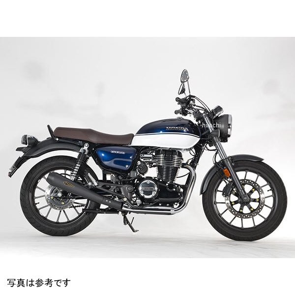 【メーカー在庫あり】 アールズギア r's gear ワイバンクラシックメガホンスリップオン 21年-22年 GB350 S ブラックエディション MH57-05CB HD店