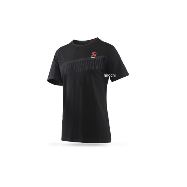 【メーカー在庫あり】 アクラポビッチ AKRAPOVIC CORPO シリーズ Tシャツ 黒 サイズ:S 802042 HD店