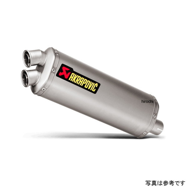 1811-3270 アクラポビッチ AKRAPOVIC スリップオンマフラー 16年以降 CRF1000L チタン S-H10SO16-WT HD店