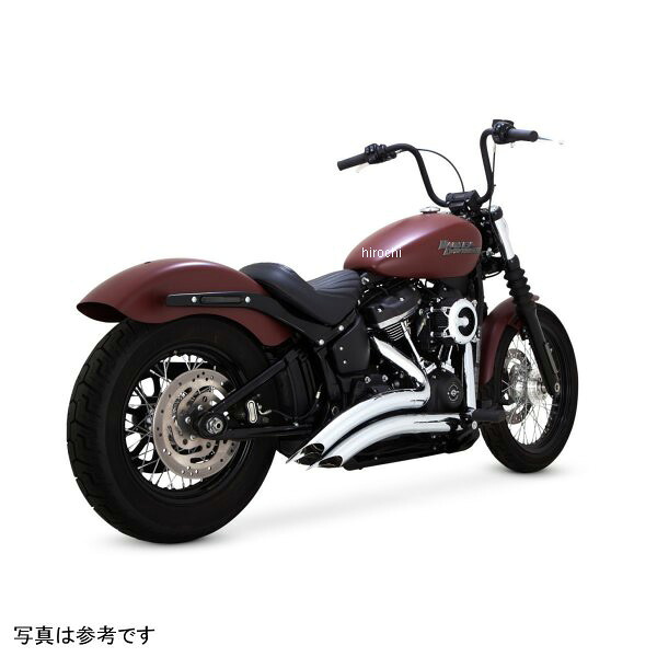 【メーカー在庫あり】 1800-2567 バンス＆ハインズ 2-2 PCX ビッグラディウス2-2 クローム マフラー 18年-22年 ハーレー ソフテイルファミリー 26377 HD店