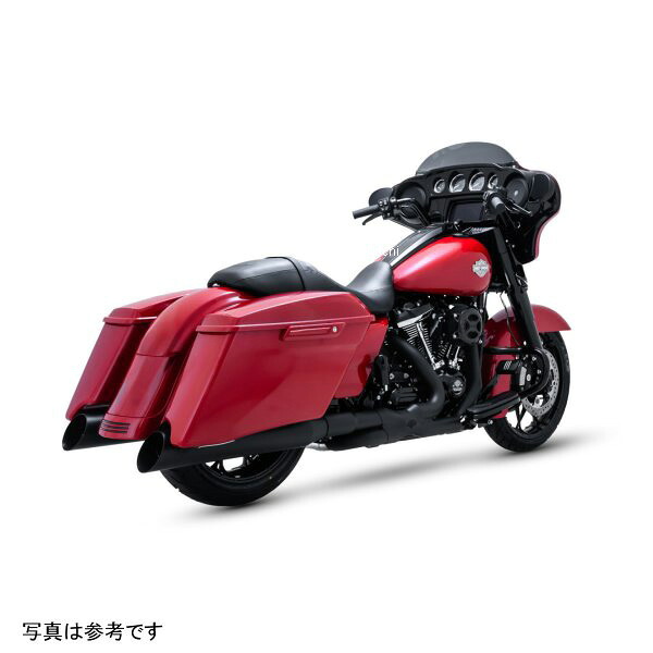 【メーカー在庫あり】 バンス＆ハインズ PCX パワーデュアルズ ヘッドパイプ ブラック マフラー 17年-22年 ハーレー ツーリングファミリー 46371 HD店｜ヒロチー商事 ハーレー 店
