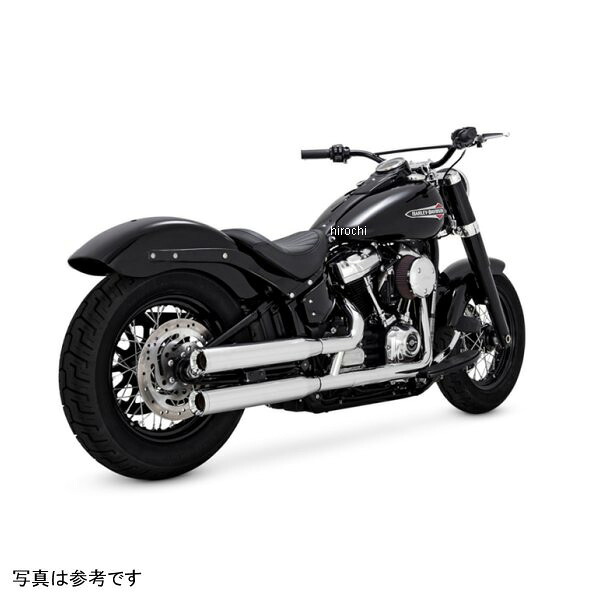 【メーカー在庫あり】 バンス＆ハインズ Eliminator300 PCX エリミネーター スリップオン クローム マフラー 18年-22年 ハーレー ソフテイルファミリー 16312 HD店