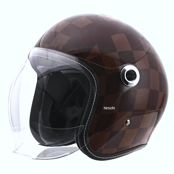 【メーカー在庫あり】 RIDEZ ライズ ZZ ヘルメット ブラウン M-L 59-60cm未満 4527625127937 HD店|ヒロチー商事 ハーレー 店