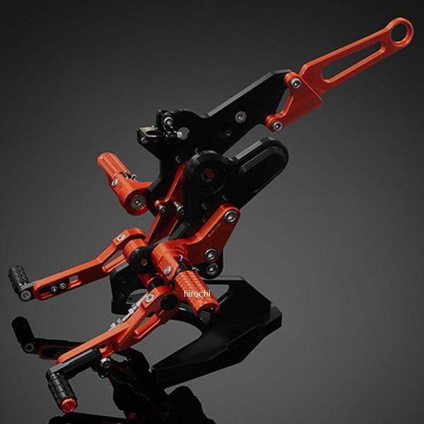 バイカーズ BIKERS バックステップ オレンジ 21年-24年 ホンダ グロム H0862-ORG HD店