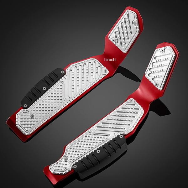 バイカーズ BIKERS フットプレート レッド/シルバー 17年-25年 ホンダ X-ADV H0927-RED-SLV HD店
