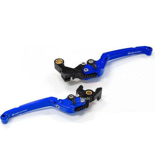 バイカーズ BIKERS レバーセット 可倒式 フラットタイプ ブルー 19年-24年 ホンダ CBR650R H1033-BLU HD店