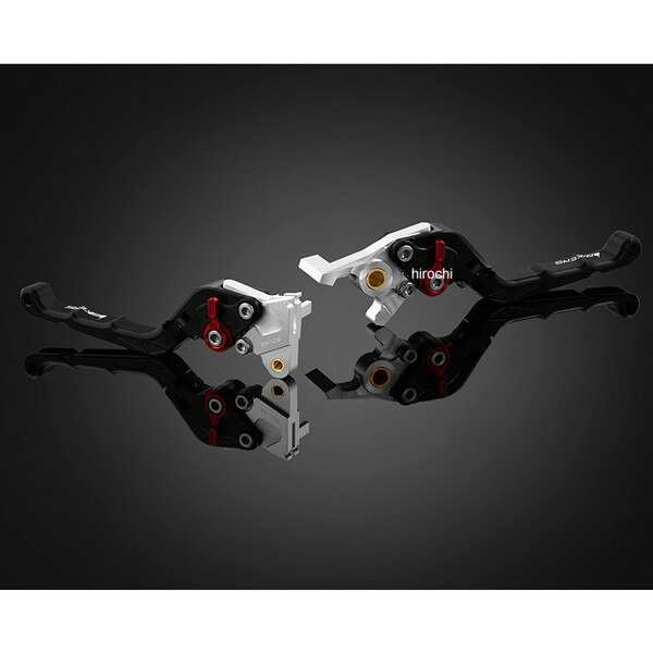 バイカーズ BIKERS レバーセット 可倒式 カーブタイプ ブラック 10年-20年 ホンダ PCX125 H1041-BLK HD店