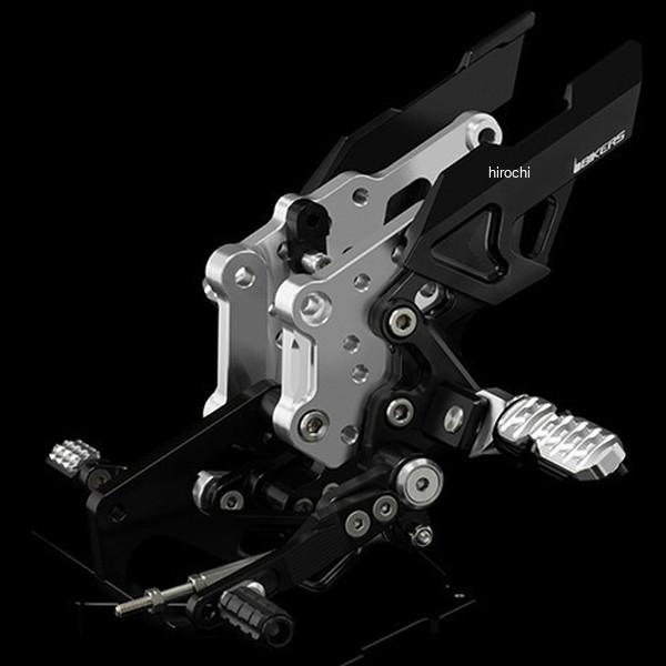 バイカーズ BIKERS バックステップ ブラック 08年-12年 カワサキ Ninja250R K0218-BLK HD店