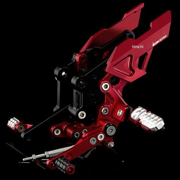 バイカーズ BIKERS バックステップ レッド 08年-12年 カワサキ Ninja250R K0218-RED HD店