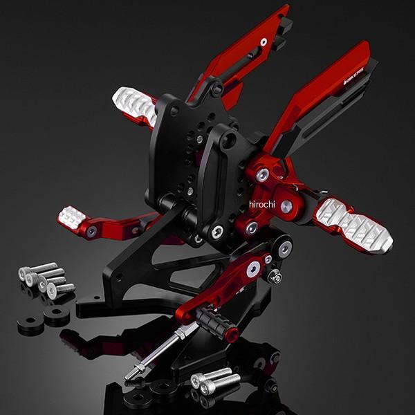 バイカーズ BIKERS バックステップ レッド 10年-22年 カワサキ Z1000 K0306-RED HD店