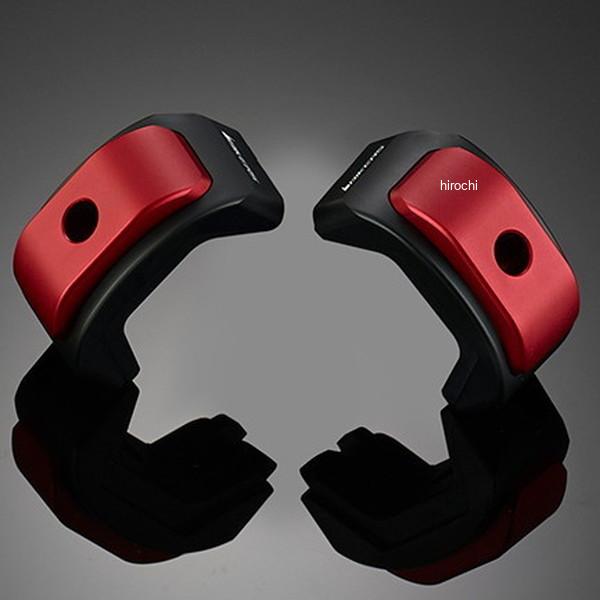 バイカーズ BIKERS チェーンアジャスターキャップ 2個 レッド 17年-25年 カワサキ Ninja650 K0392-RED HD店