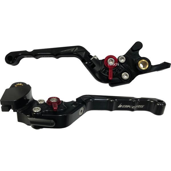 バイカーズ BIKERS レバーセット 可倒式 カーブタイプ ブラック 17年-25年 カワサキ Ninja650 K0526-BLK HD店