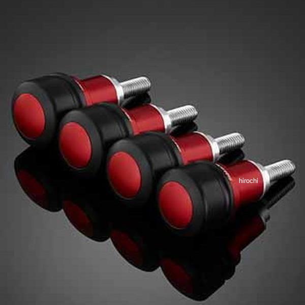 バイカーズ BIKERS フロントフェンダープロテクター 4個 レッド 18年-22年 ヤマハ X-MAX250 Y0323-RED HD店
