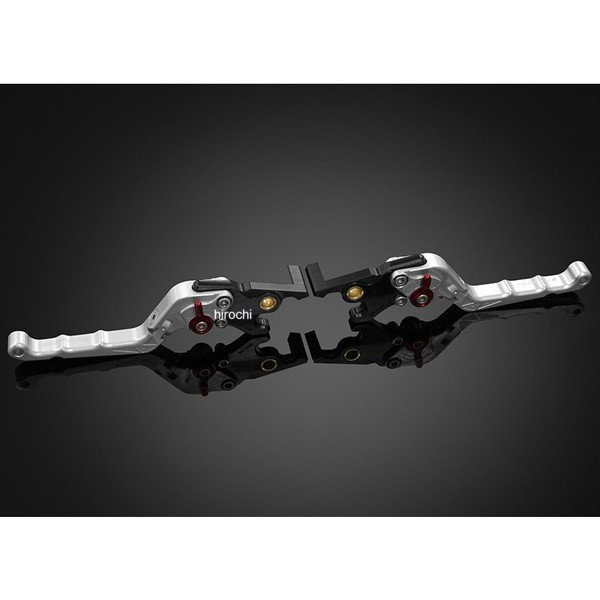 バイカーズ BIKERS レバーセット 可倒式 カーブタイプ シルバー 23年-24年 ヤマハ XMAX Y0356-SLV HD店