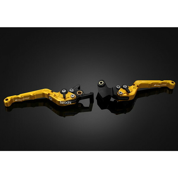バイカーズ BIKERS レバーセット 可倒式 カーブタイプ ライトゴールド 23年-24年 ヤマハ YZF-R125 Y0391-LGD HD店