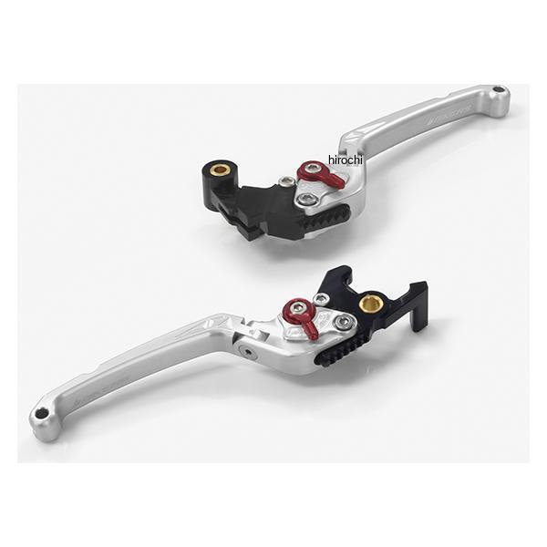バイカーズ BIKERS レバーセット 可倒式 フラットタイプ シルバー 15年-25年 ヤマハ YZF-R25 Y0537-SLV HD店