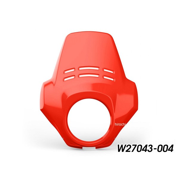 ワンダーリッヒ Wunderlich ヘッドライトフェアリング Fenouil R12 G/S レッド W27043-004 HD店