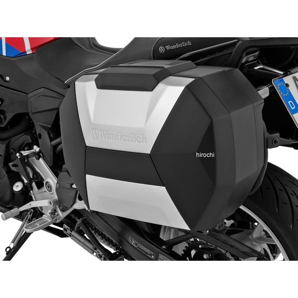 ワンダーリッヒ Wunderlich サイドケースセット X-CASE X30 BMW ブラック/シルバー W30186-002 HD店