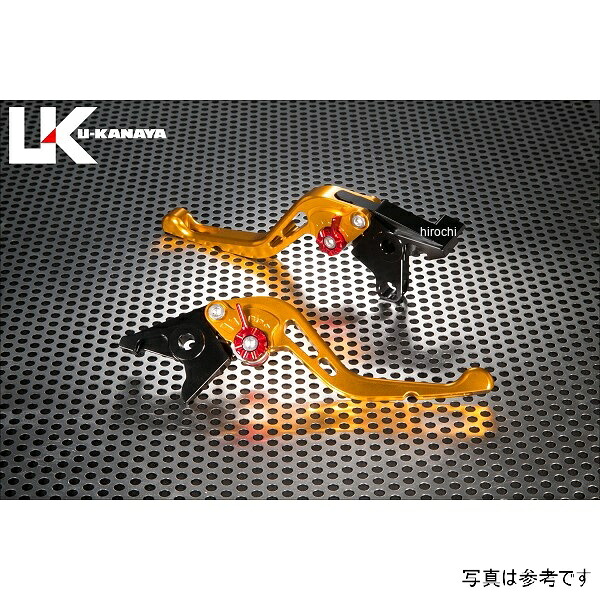 ユーカナヤ U-KANAYA ビレットレバーセット GPタイプ ショート カワサキ 25年以降 Z900SE ゴールド ka075-128-0602 HD店