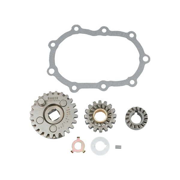 【メーカー在庫あり】 ベイカードライブトレイン Baker Drivetrain キッカーギヤセット 36年-86年 ビッグツイン/キックスタート仕様モデル 140-64-A HD店|ヒロチー商事 ハーレー 店