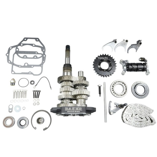 【メーカー在庫あり】 ベイカードライブトレイン Baker Drivetrain ダイレクトドライブキット 90年-94年 FXR 90年-97年 FLH・FLT DD6-411-03 HD店 263,070円
