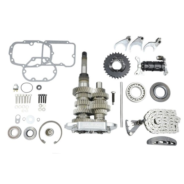 【メーカー在庫あり】 ベイカードライブトレイン Baker Drivetrain ダイレクトドライブキット 01年-06年 FLH・FLT DD6-411P-02 HD店