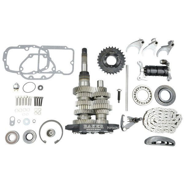 【メーカー在庫あり】 ベイカードライブトレイン Baker Drivetrain ダイレクトドライブキット 01年-06年 FLH・FLT DD6-411P-03 HD店