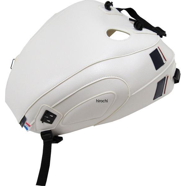 バグスター BAGSTER タンクカバー ホワイト/ダークブルー/ホワイト 16年-22年 トライアンフ ストリートツイン 1717D HD店