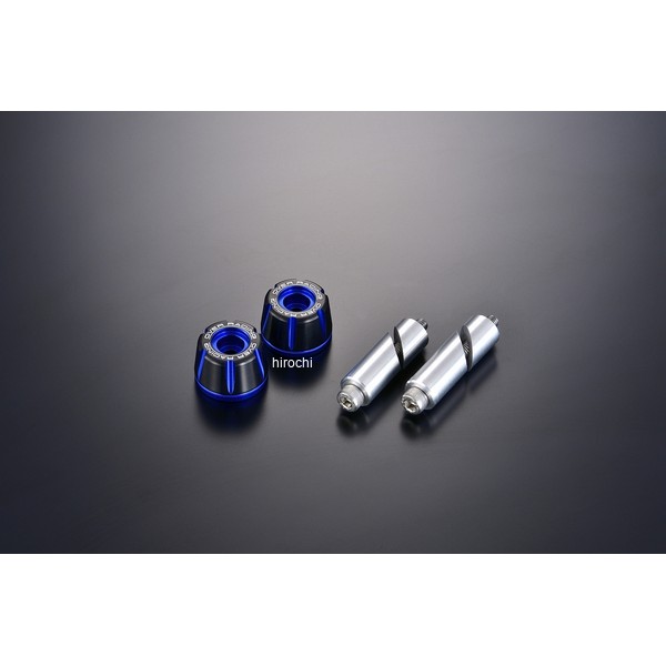オーヴァーレーシング バーエンド Type2 BLK/BLU 55-99-031BL HD店