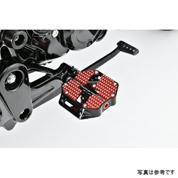 オーヴァーレーシング フラットペダル スモール BLK/RED ホンダ 21年-23年 グロム125/ 18年- Monkey125 51-012-21B HD店