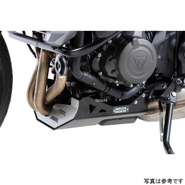 ヘプコアンドベッカー スキッドプレート シルバー/ブラック 22年-25年 トライアンフ タイガー SPORT 660 8107636 00 91 HD店