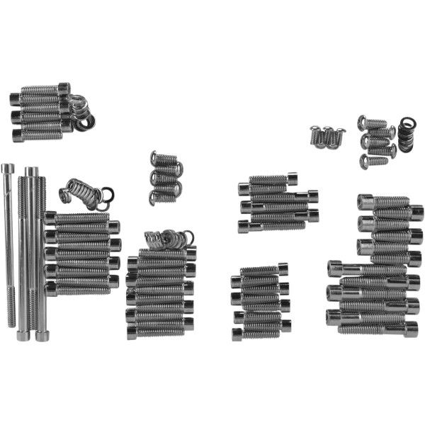 【USA在庫あり】 DRAG ボルトキット エンジン全体 07年-17年 FX 黒/無地 2401-0563 HD店 44,212円