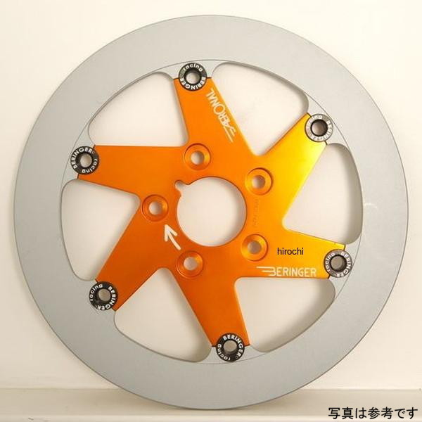 ベルリンガー BERINGER AERONALディスク ステンレス 左 オレンジ ホンダ CRF450R H15L-GIOMM HD店