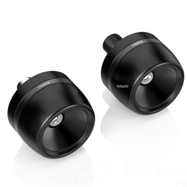 リゾマ rizoma フロントアクスルスライダー 25年-26年 CB 1000 Hornet ブラック PW066B HD店|ヒロチー商事 ハーレー 店