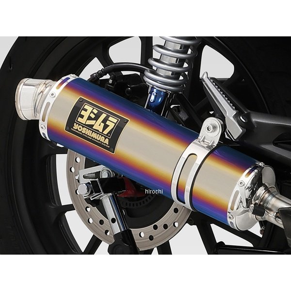 【メーカー在庫あり】 ヨシムラ スリップオンマフラー GP-MAGNUM105 サイクロン EXPORT SPEC 政府認証 GB350/S チタンブルー 110-47G-5U81B HD店