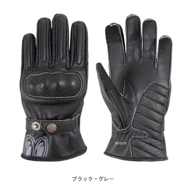 【New】【メーカー在庫あり】 デグナー DEGNER SP忠男レザーグローブ ブラック-グレー M SPG-15 HD店