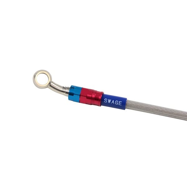 【New】【メーカー在庫あり】 スウェッジライン SWAGE-LINE PRO フロントホースキット レッド＆ブルー/クリア SAP0601FS HD店
