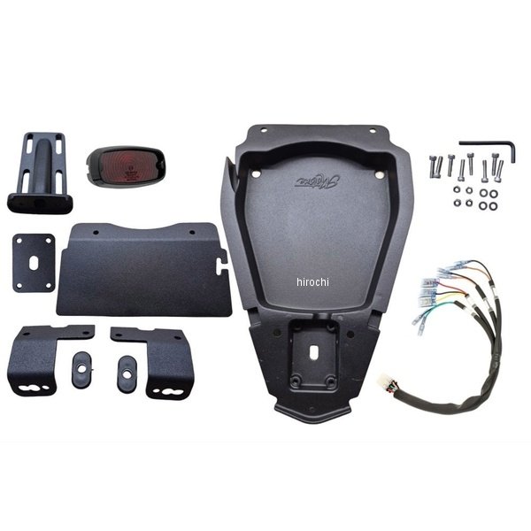 モートーンカスタムズ Motone Customs フェンダーレスキット GORT LEDライト グロスブラック TT8+PTS012+MEL526 HD店|ヒロチー商事 ハーレー 店