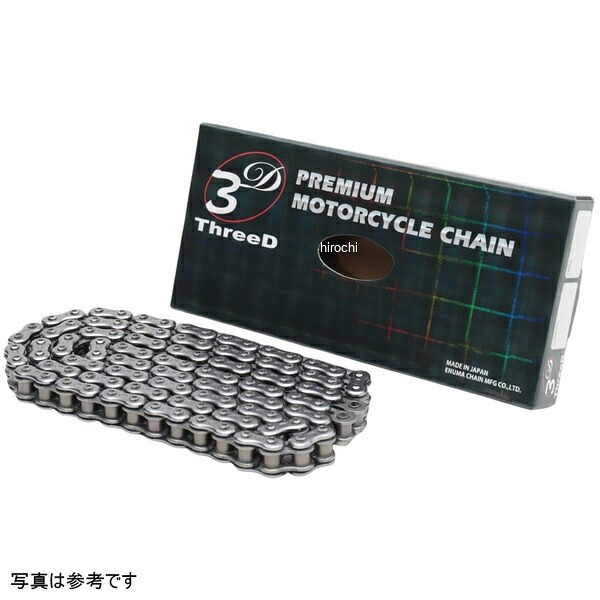 EKチェーン 江沼チェーン ThreeD 530ZN/3D 148L カシメ ZNシリーズ シルバー 4571291778825 HD店